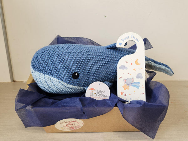 Walter the Whale baby gift box