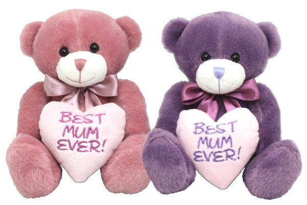 Best Mum ever teddy soft toy