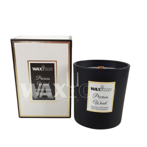 Wax Glo Precious Wood Candle
