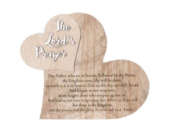 Wooden Heart - The Lords Prayer, Dad, Guardian angel,Someone Special, I love you