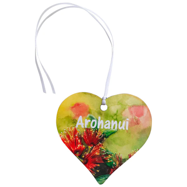 Wooden keepsake hearts - Mum, Arohanui, You're so special, With Love, Get well soon, Love.