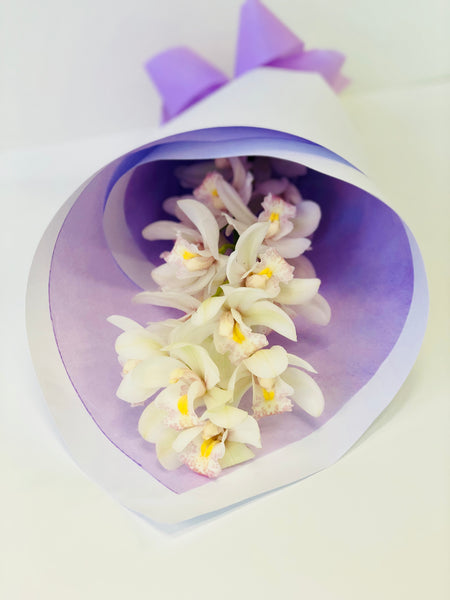 Beautifully Wrapped Cymbidium Orchid