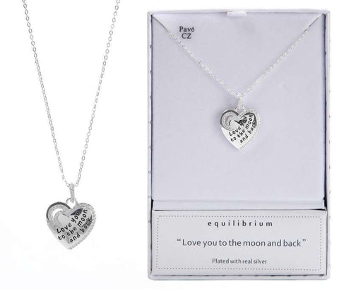 Equilibrium love you to the moon and back deals necklace